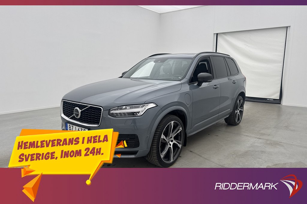 Volvo XC90 Recharge T8 R-Design 7-Sit B&W Luftfjäd Drag Pano
