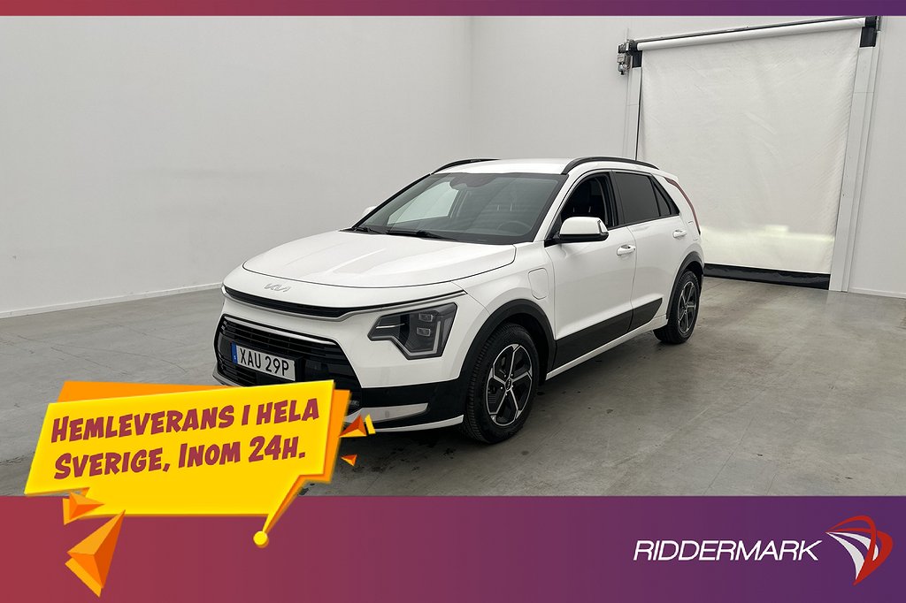 Kia Niro Plug-In 183hk Action Kamera CarPlay Rattvärme