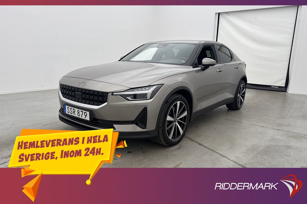 Polestar 2 Long Range Single Motor 231hk Kamera CarPlay