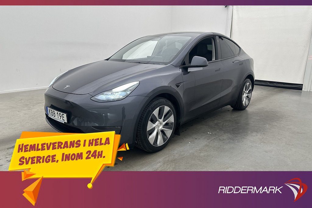 Tesla Model Y Long Range AWD Uppgraderad AP Svensksåld MOMS