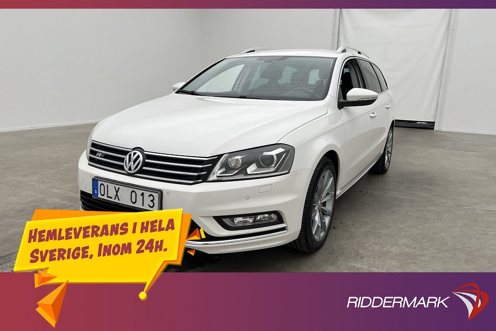 Volkswagen Passat Variant 1.4 150hk R-Line Värm Kamera Drag