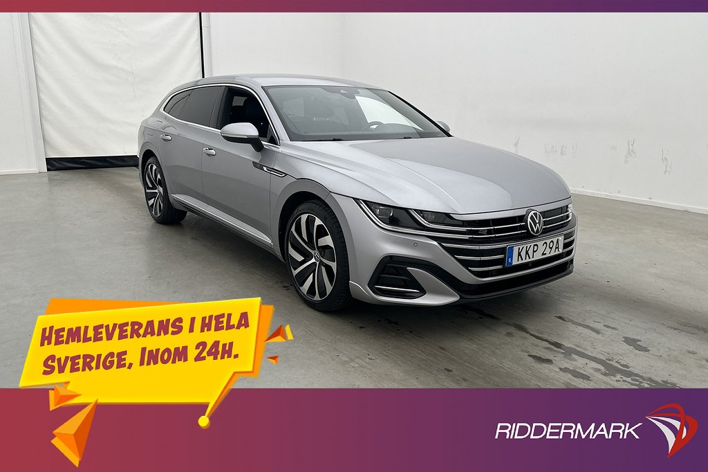 Volkswagen Arteon SB eHybrid R-Line Värm Kamera DCC Drag