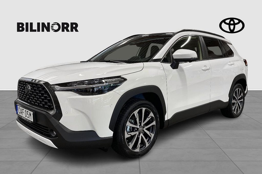 Toyota Corolla Cross Hybrid AWD-i 2,0 Executive Skinnklädsel JBL Panoramaglas..