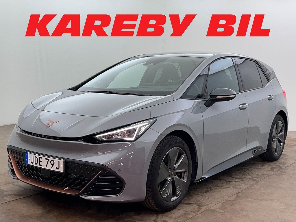 Cupra Born 58 kWh 204hk | Rattvärme | Delläder |