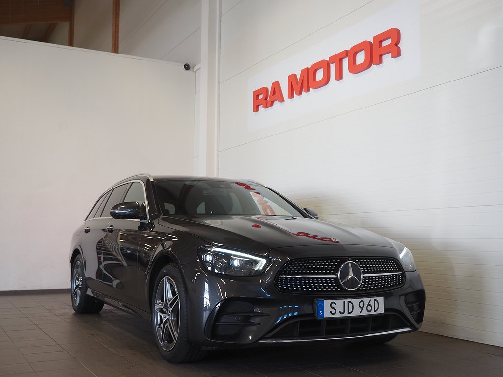 Mercedes-Benz E 300 T de 306hk AMG Premium |Widescreen|Drag|