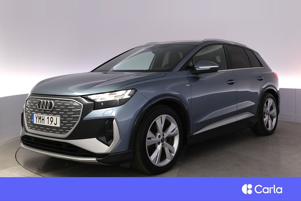 Audi Q4 50 e-tron quattro S-line Kamera Elstol Sonos Drag