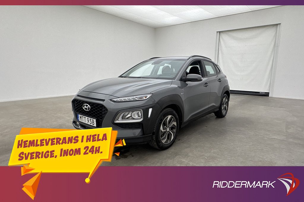 Hyundai Kona Hybrid 1.6 DCT 141hk Trend Drag HuD Kamera Navi