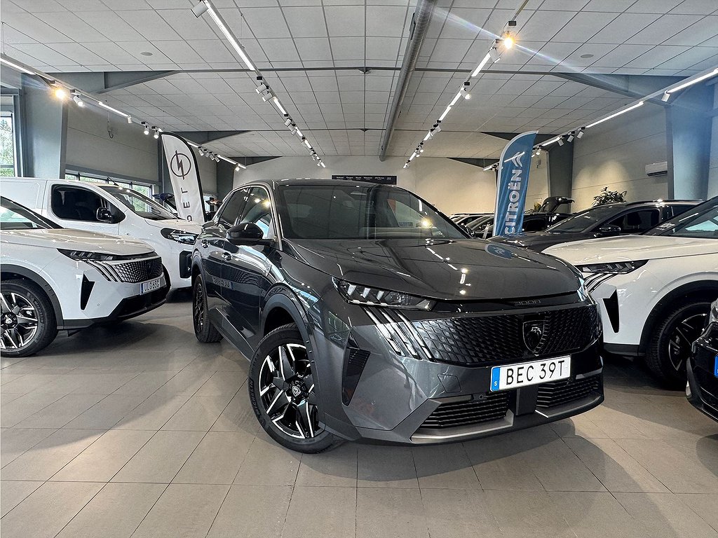 Peugeot 3008 GT Hybrid 145hk Aut – 360-KAMERA,CARPLAY,NAV