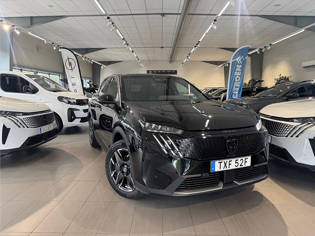 Peugeot 3008 GT Hybrid 145hk Aut – 360-KAMERA,CARPLAY,NAV