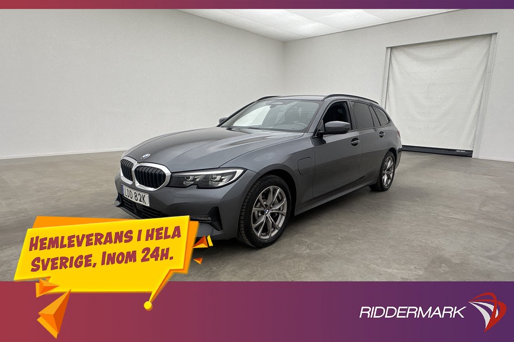 BMW 330e 292hk Sport Line Kamera Dragkrok HiFi CarPlay