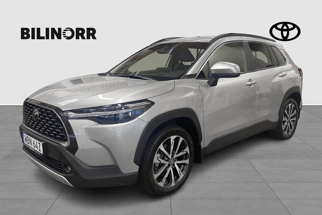 Toyota Corolla Cross Hybrid AWD-i 2,0 Executive Skinnklädsel JBL | Dragkrok | V