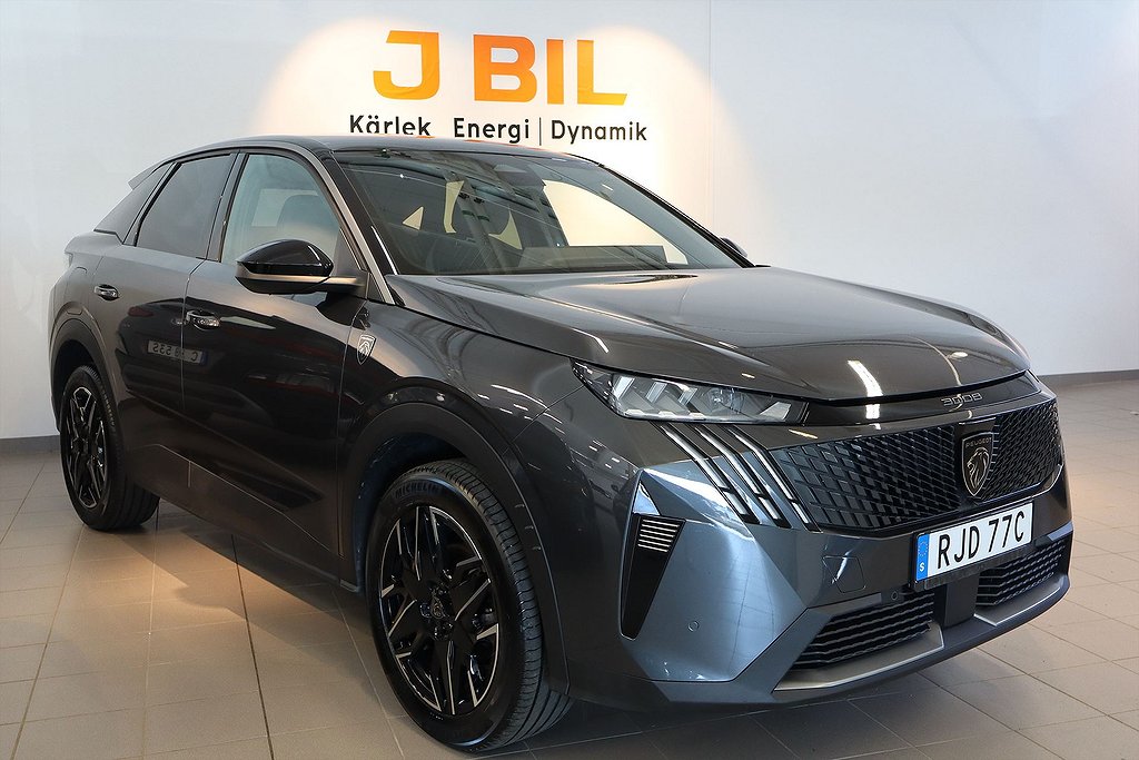Peugeot 3008 GT Hybrid 136hk Aut – B-KAMERA,CARPLAY,NAV