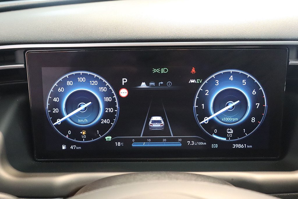 Hyundai Tucson Advanced HEV 230hk Aut – B-KAMERA, RATTVÄRME