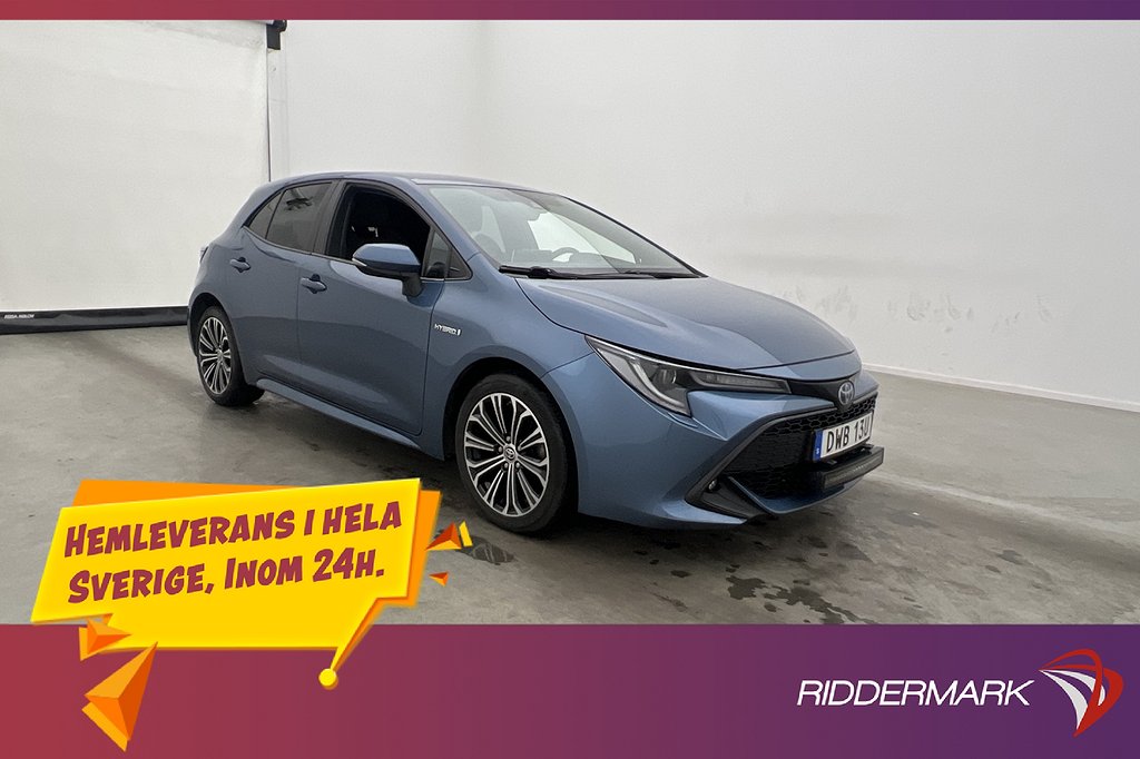 Toyota Corolla Hybrid Style Kamera Rattvärme Lane Assist