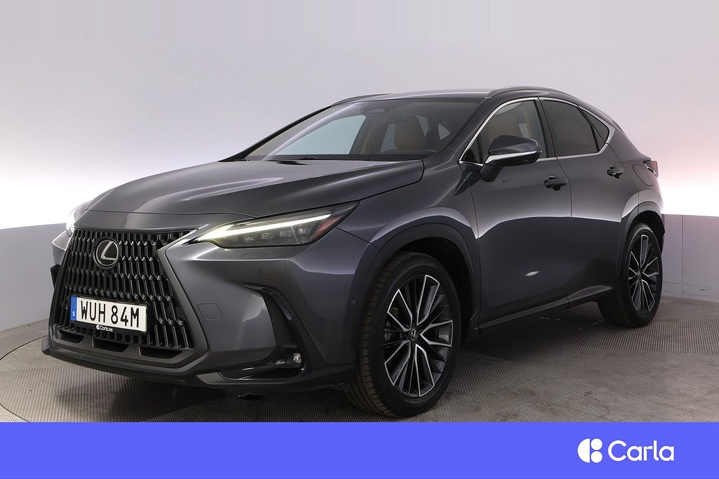 Lexus NX 450h+ Luxury Line Läder 360 HUD Elstol BSM Drag