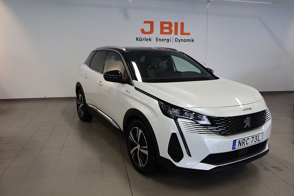 Peugeot 3008 GT Hybrid 4 300hk 4WD – BACKKAMERA
