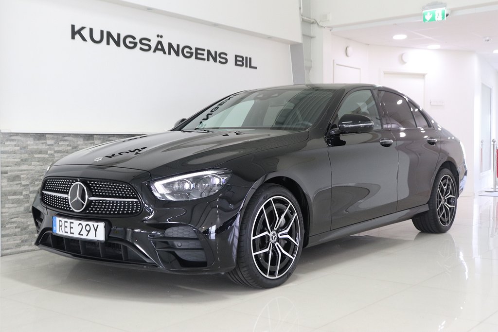 Mercedes-Benz E 300 e AMG Burmester Värmare MOMS Lågamil