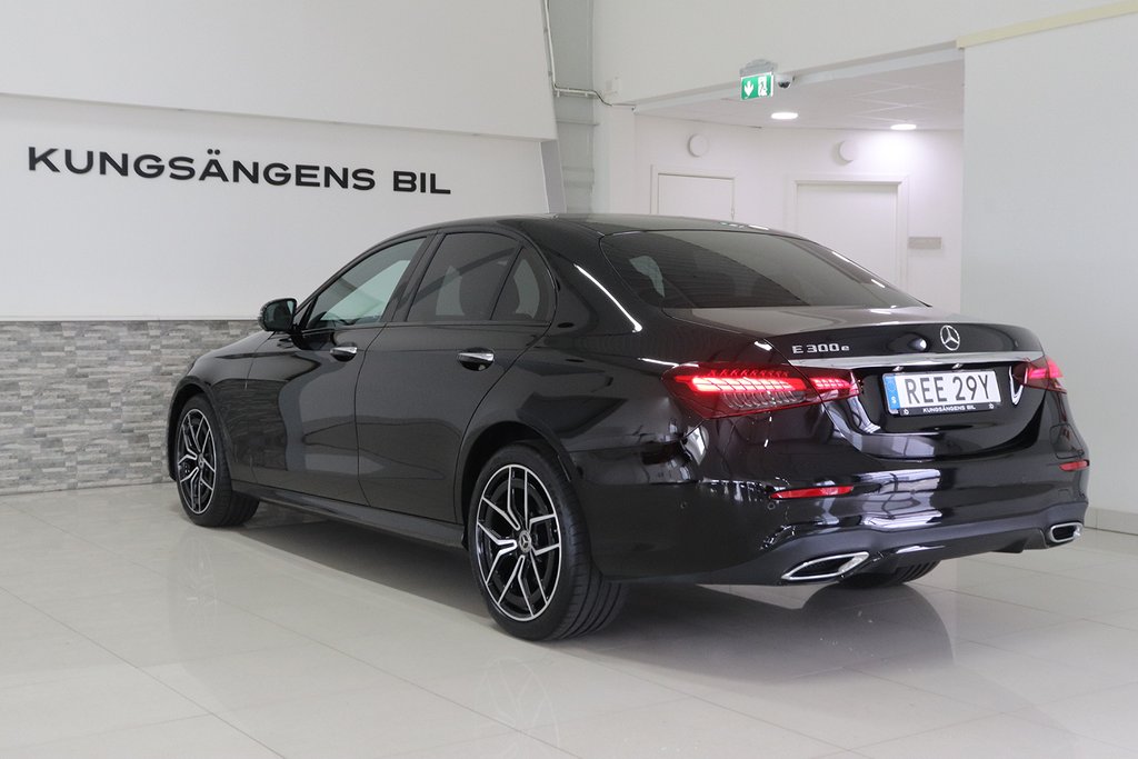 Mercedes-Benz E 300 e AMG Burmester Värmare MOMS Lågamil