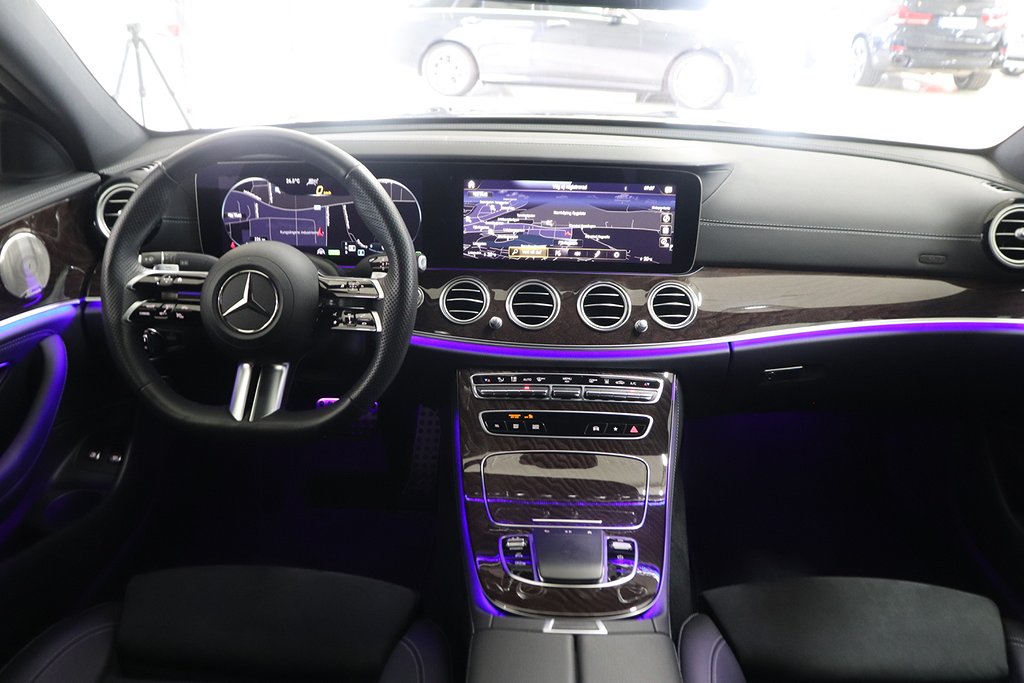 Mercedes-Benz E 300 e AMG Burmester Värmare MOMS Lågamil