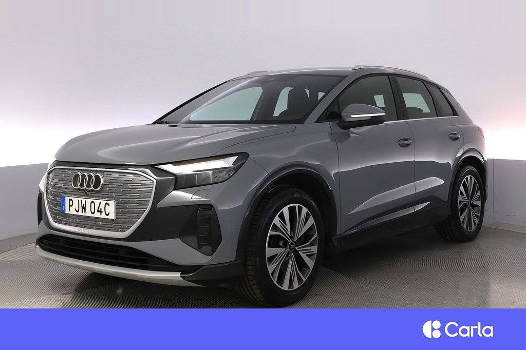 Audi Q4 40 e-tron Proline Drag Cockpit CarPlay Assistans