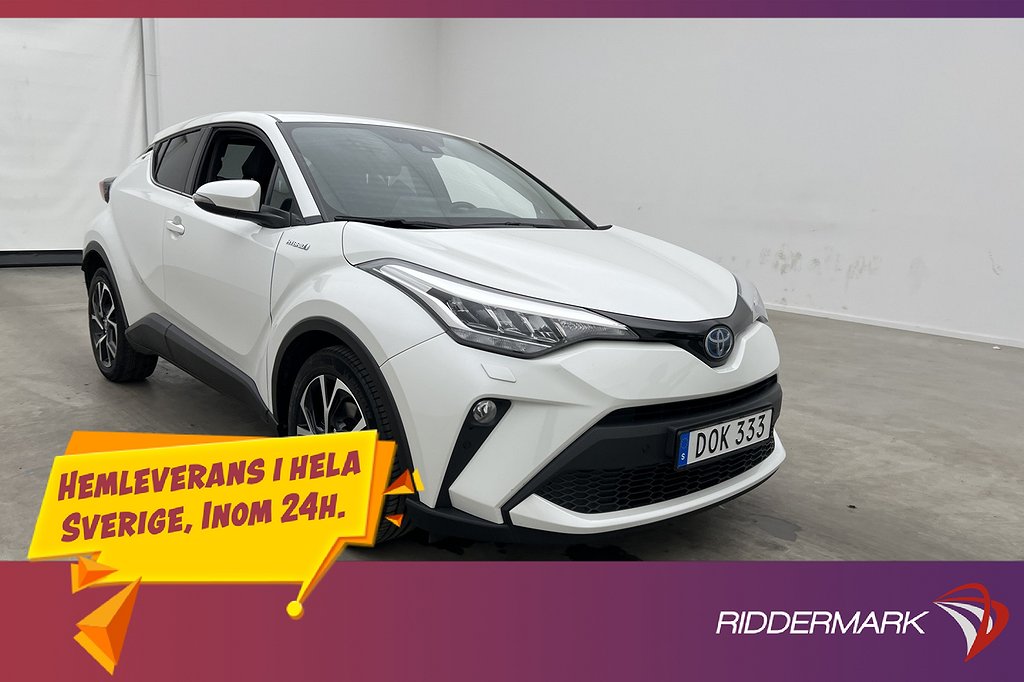 Toyota C-HR Hybrid 122hk X-Edition Kamera Rattvärme 1-Ägare