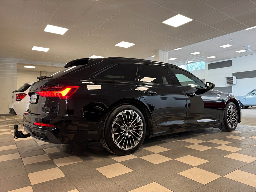 Audi A6 Avant 55 TFSI e Quattro S Tronic S-line Matrix Navi Drag 367 Hk
