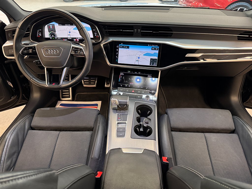 Audi A6 Avant 55 TFSI e Quattro S Tronic S-line Matrix Navi Drag 367 Hk