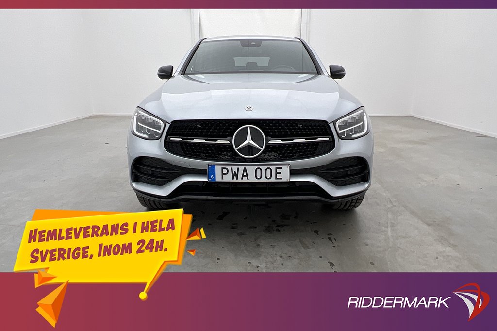 Mercedes-Benz GLC 300e Coupé 4M AMG Pano Cockpit Värm 360°