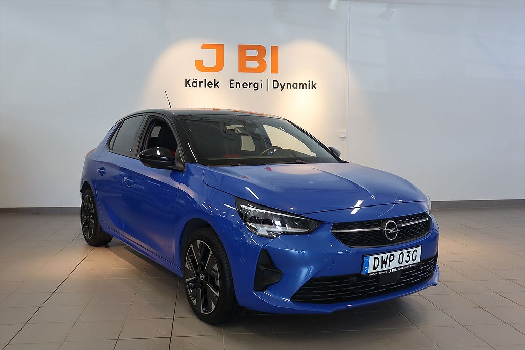 Opel Corsa-e GSI 50kWh 136hk Aut – B-KAMERA,CARPLAY,RATTVÄRME