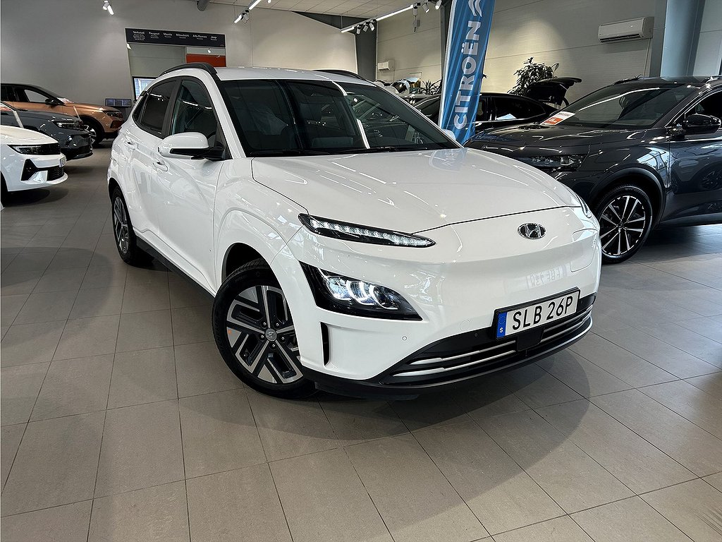 Hyundai Kona Essential 39kWh 136hk Aut – B-KAMERA, CARPLAY