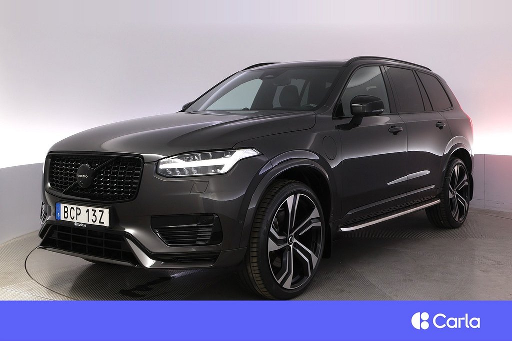 Volvo XC90 7-seater Recharge T8 AWD Ultra Dark Pano B&W Drag