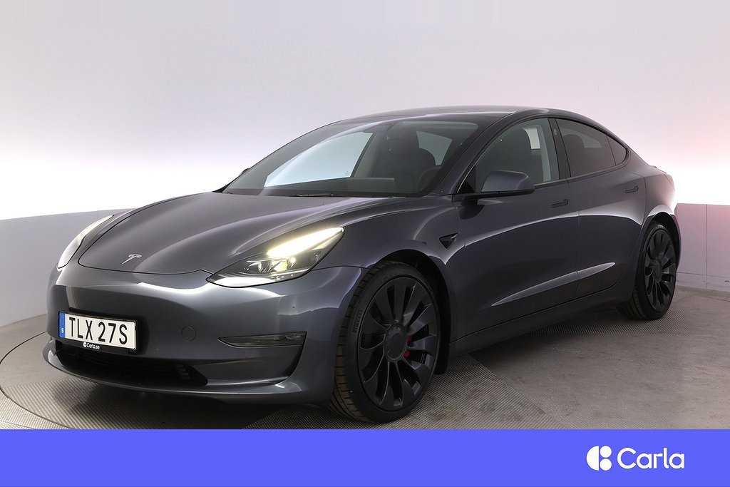 Tesla Model 3 Performance AWD Refresh EAP Uppg.AP Pano
