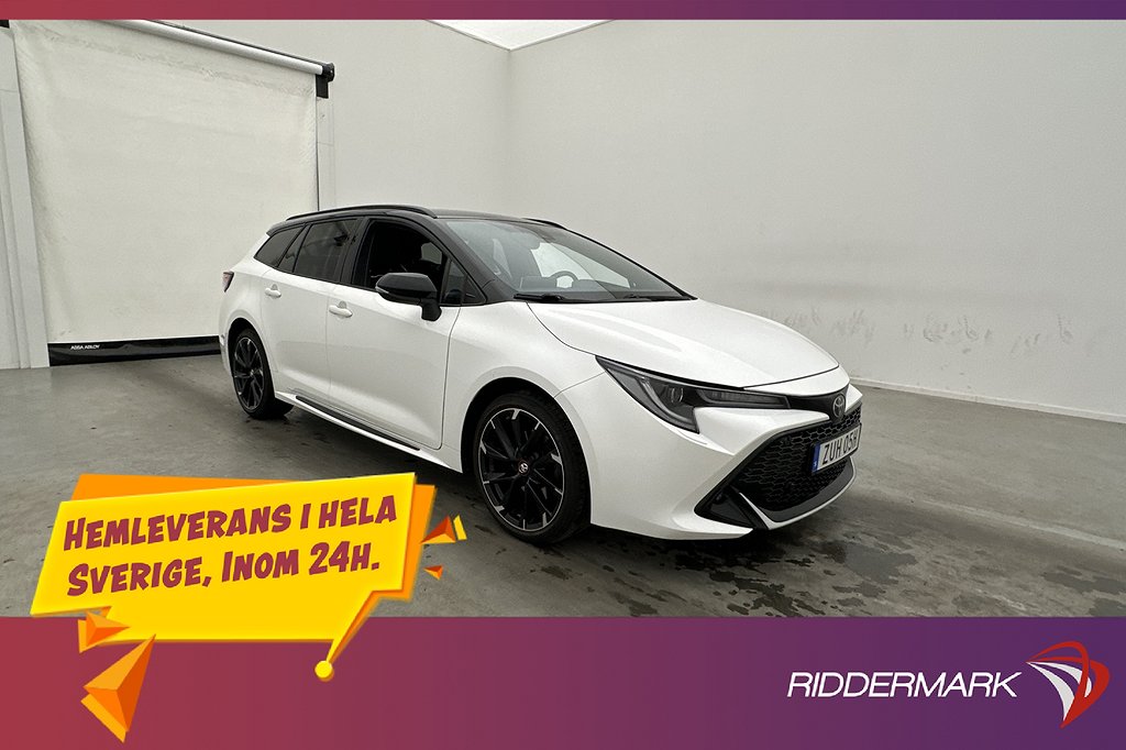 Toyota Corolla Hybrid 184hk GR Sport Skinn Kamera Drag