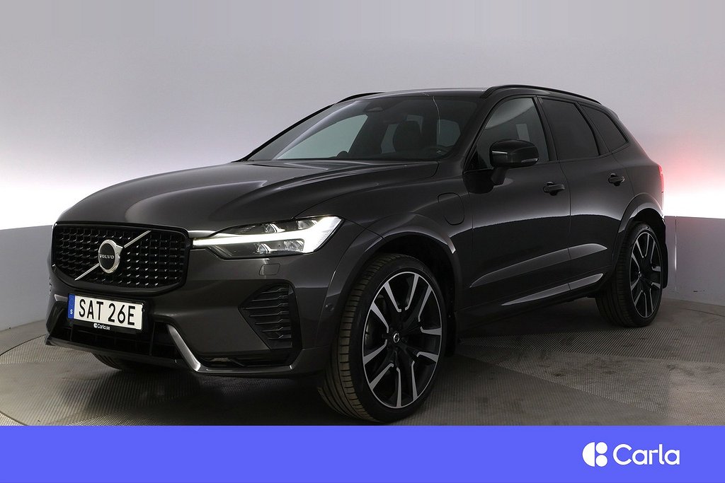 Volvo XC60 Re T8 AWD R-Design Pano B&W HUD Luftfjädring Drag