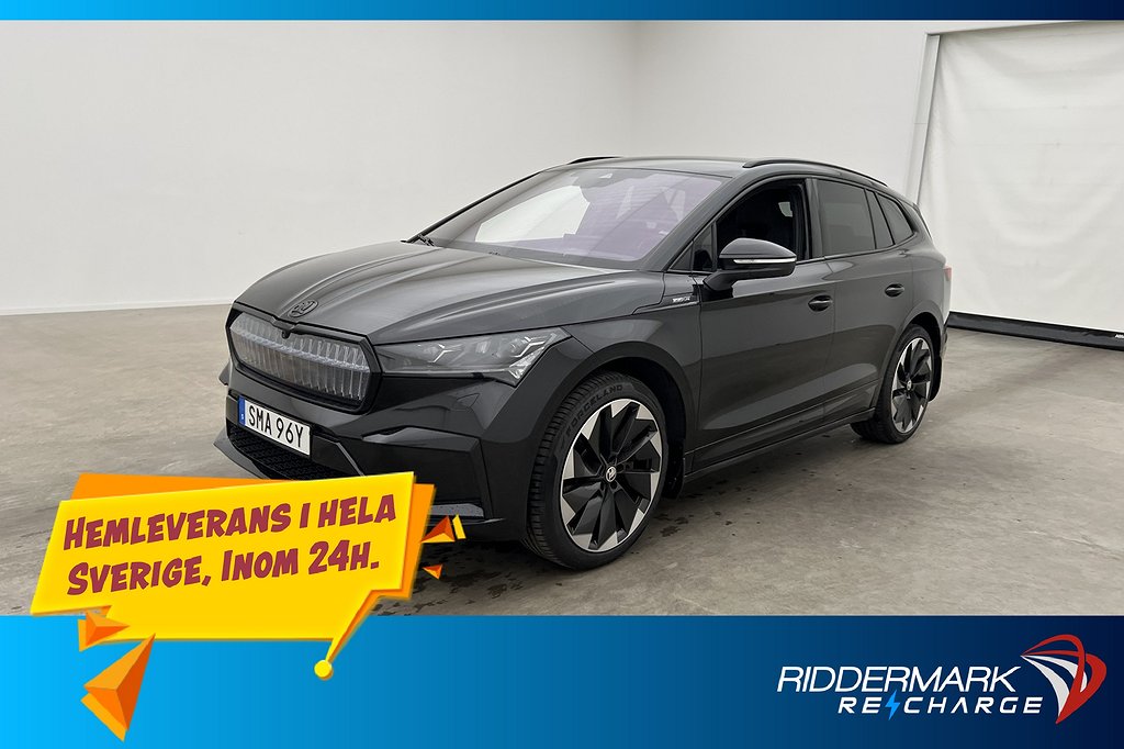 Skoda Enyaq 80X Sportline Värmare Canton Head-Up 360 Drag