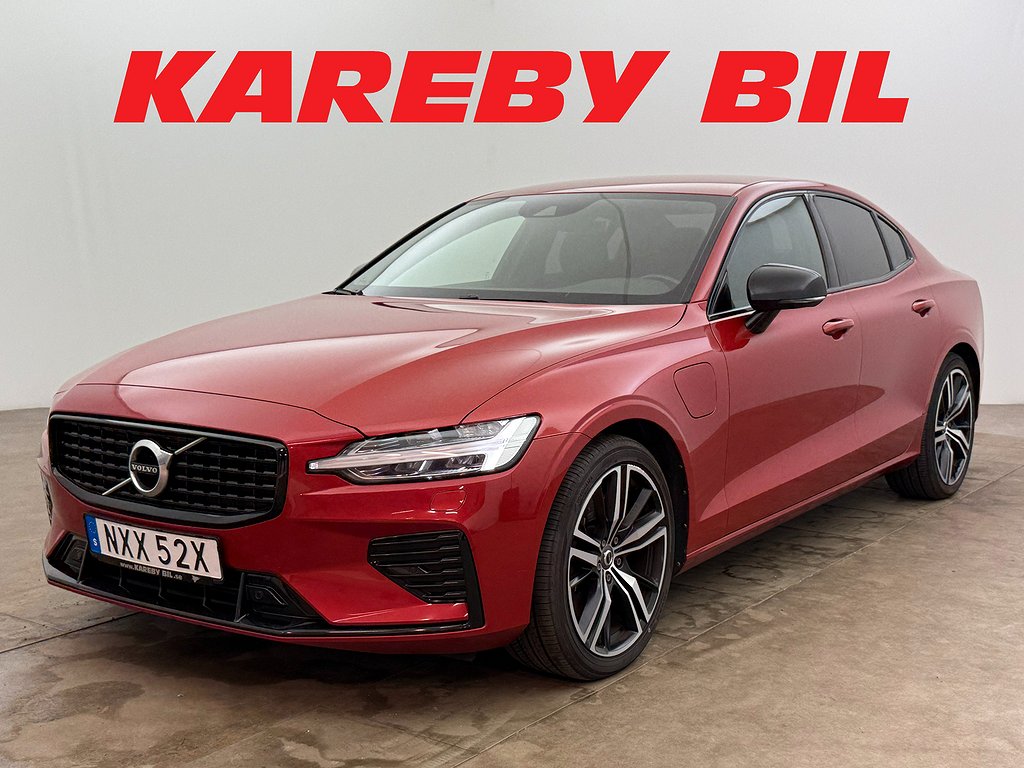 Volvo S60 Recharge T8 AWD 392hk R-Design Backkamera Dragkrok
