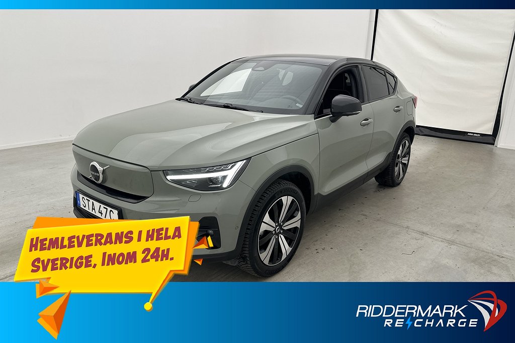 Volvo C40 Recharge Twin motor Värmare Pano H/K 360° CarPlay
