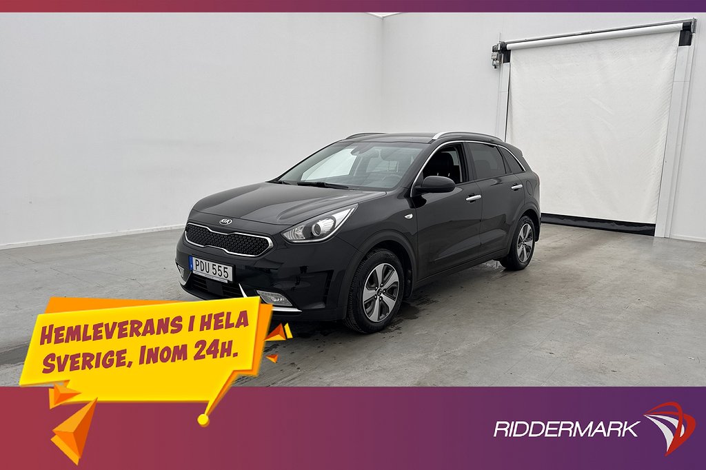 Kia Niro Hybrid 141hk Backkamera Adaptiv Drag CarPlay