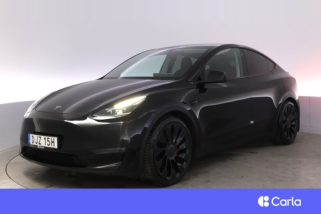 Tesla Model Y Performance AWD EAP Uppg. Autopilot Pano Drag