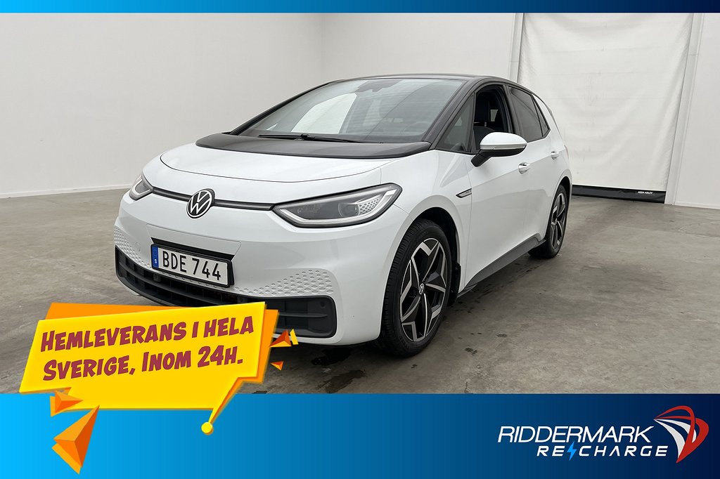 Volkswagen ID.3 Pro S 203hk Kamera Navigation Elstolar MOMS