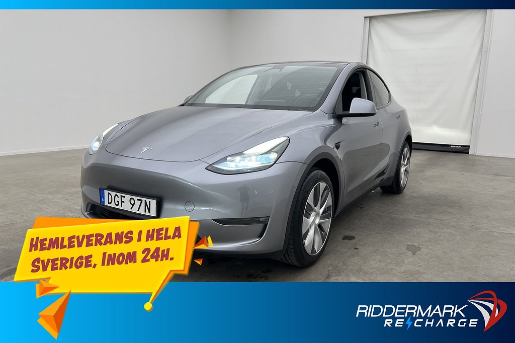 Tesla Model Y Long Range AWD Autopilot Dragkrok Sv.Såld MOMS