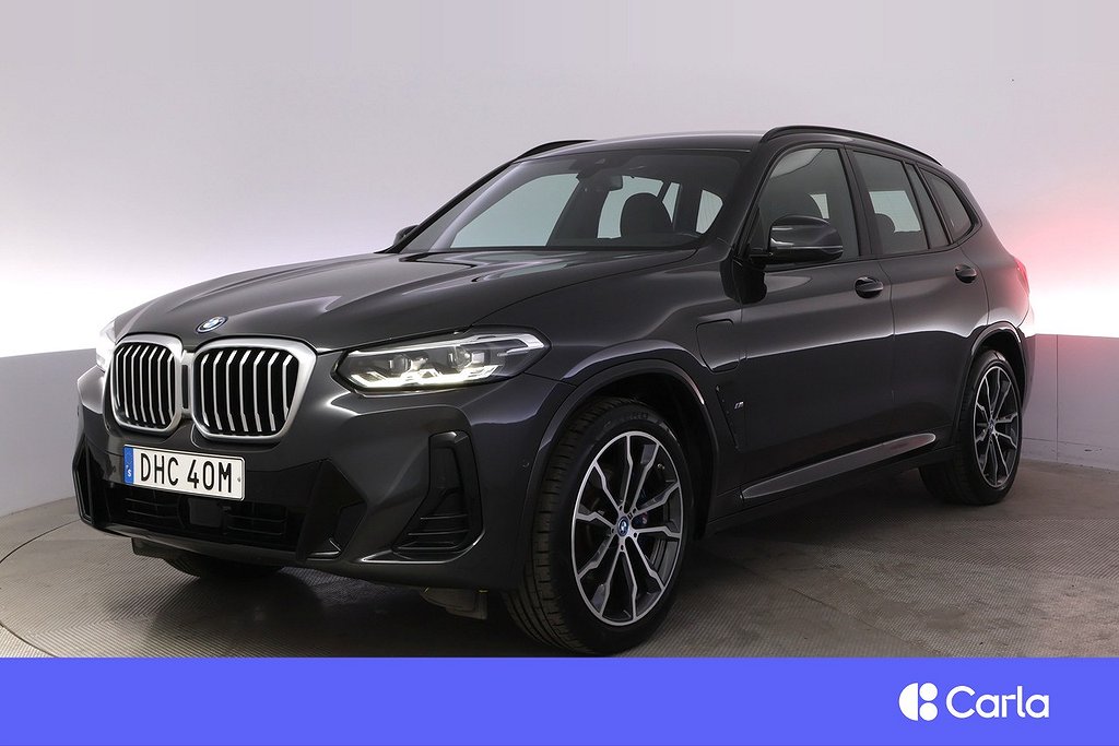 BMW X3 xDrive30e M-sport Läder Kamera Adap.Farth Hifi Drag