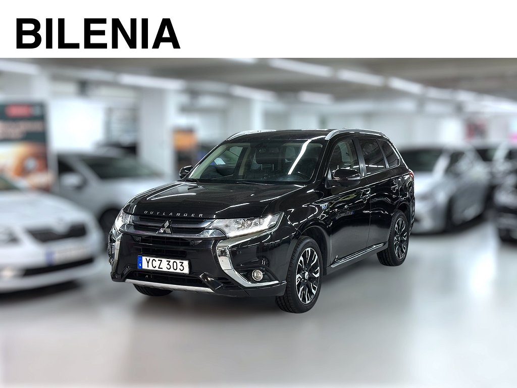 Mitsubishi Outlander PHEV Plug-in Business Drag Skinn 360