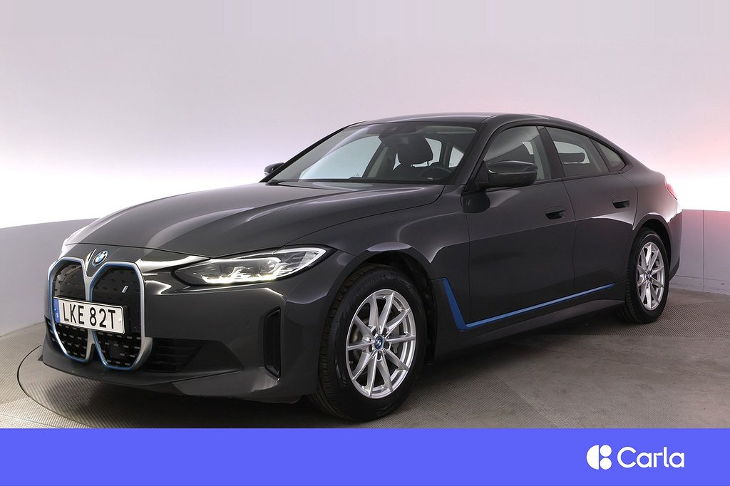 BMW i4 eDrive40 Gran Coupé Kamera HUD Navi LED Farthållare
