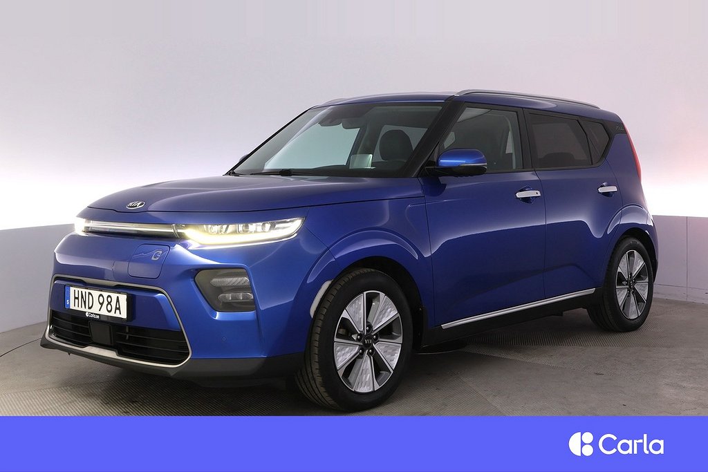 Kia E-SOUL 64 kWh Advance Plus H/K BSM HUD Läder Kamera Drag