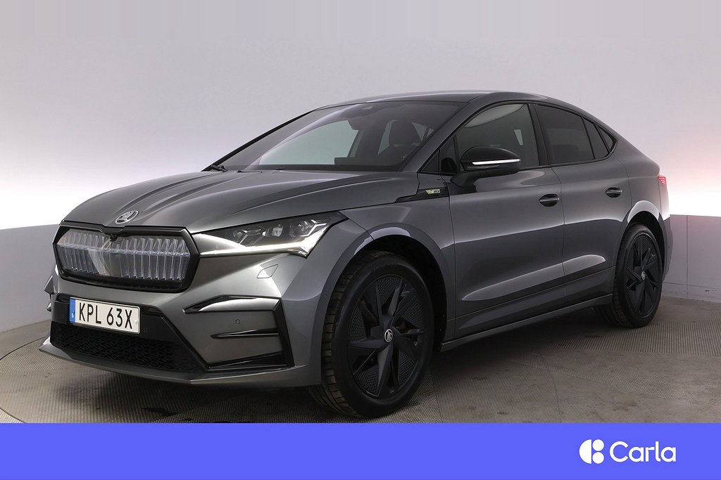 Skoda Enyaq iV Coupé RS iV Läder Pano 360 Elstol Drag