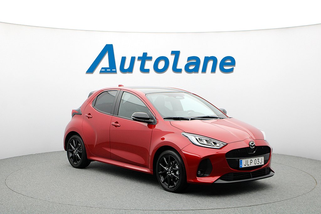 Mazda 2 Hybrid Homura Plus Panorama, HuD, Navi, 10 ÅRS GARANTI