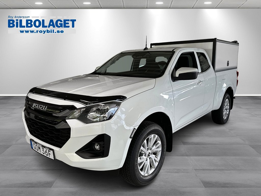Isuzu D-Max XRM Extended Chicago skåp CNG omgående leverans!