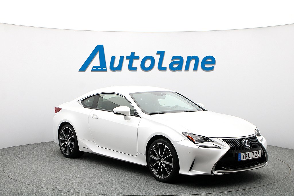 Lexus RC 300h 2.5 CVT Executive, Luxury, Navi, Kamera, 223hk