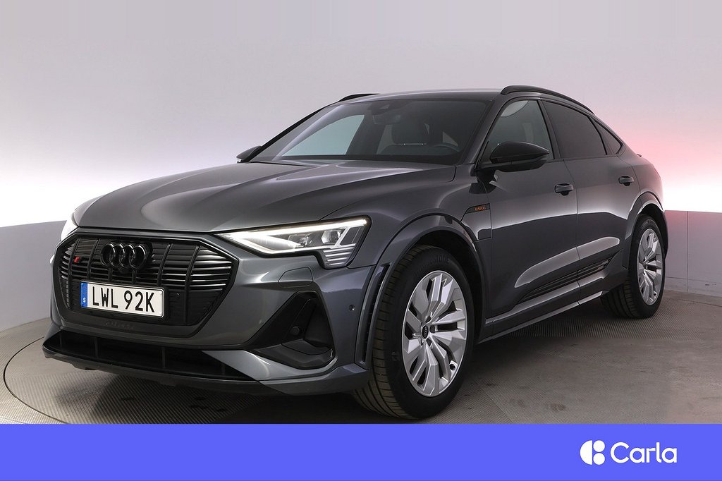 Audi E-Tron S Sportback quattro Läder Elstol 360 Navi